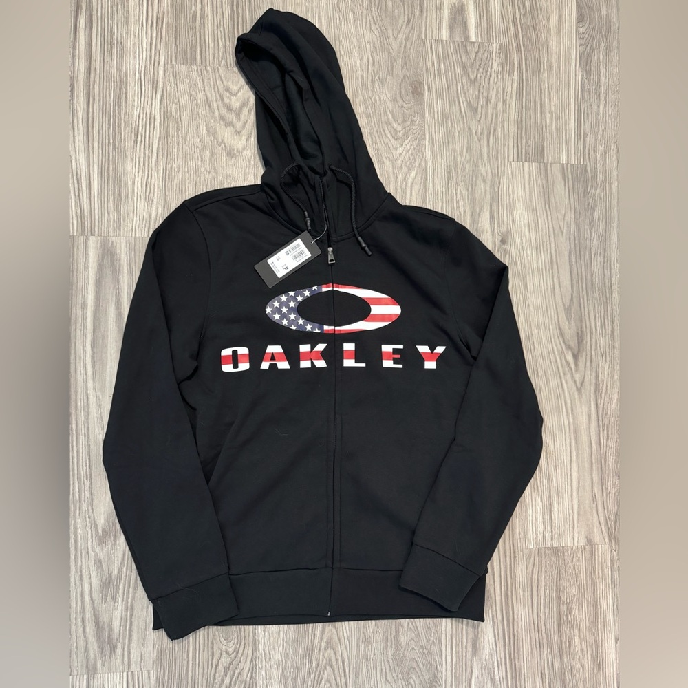 Oakley Bark FZ Hoodie- American Flag